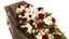 Picture of An elegant casket spray in 3 sizes and possibility of different colours.
