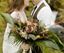 Picture of Tropical Boho style bouquet with african protea and more. Size cca 100cm.