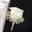 Picture of Groomsmen's boutonniere matching wedding bouquet n.25