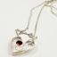 Picture of An Icelandic designed real silver jewelry-heart for your loved one.