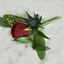 Picture of Groomsmen's boutonniere matching wedding bouquet n.10