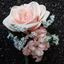 Picture of Groomsmen's boutonniere matching wedding bouquet n.66