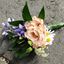 Picture of The groom's boutonniere matching wedding bouquet n.67.