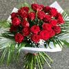 Picture of Breathtaking  bouquet of 60cm Roses, with greenery to match